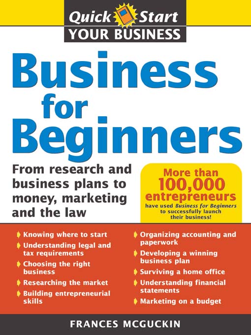 Title details for Business for Beginners by Frances McGuckin - Available